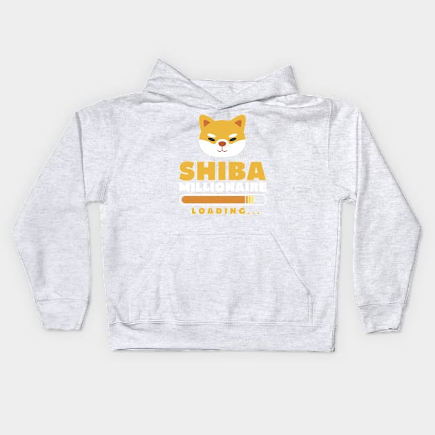 Shiba Crypto Kids Hoodie by QuentinD